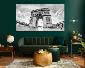Arc de Triomphe in Parijs van Günter Albers