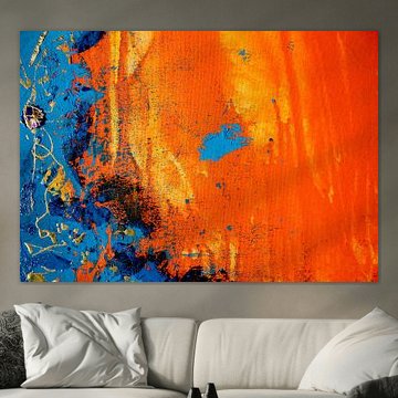 Abstrakte Malerei - Schluchtansicht 4