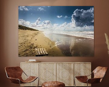 Texel beach by Jan Venema