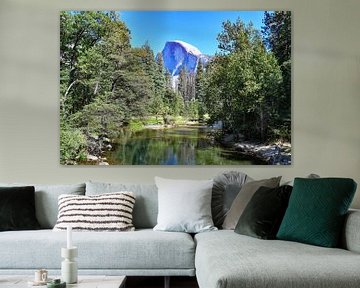 Half Dome in Yosemite National Park by Robert Styppa