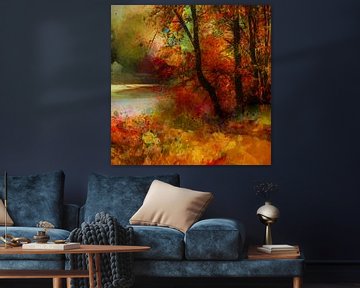 Autumn and forest von Andreas Wemmje