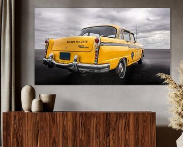 Amerikanisches Yellow Cab Taxi von New York aus von mike van schoonderwalt