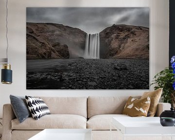 Skogafoss Iceland by Leon Brouwer
