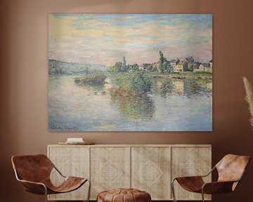 Seineufer bei Lavacourt, Claude Monet