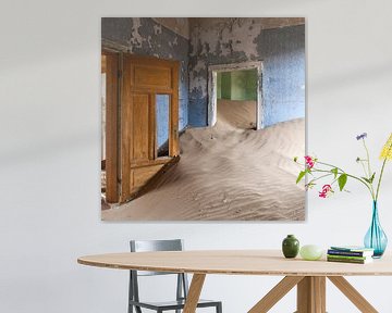 Abandoned places - sand dune house - Kolmanskop - Namibia by Marianne Ottemann - OTTI