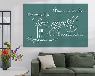 Tekst | Bon appétit | Groen van Sandra Hazes