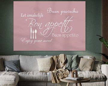 Tekst Bon appetit - Roze van Sandra Hazes