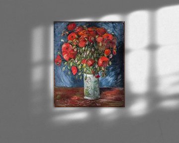 Vase mit Mohnblumen, Vincent van Gogh