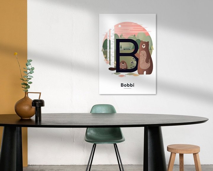 Beispiel: Name Poster Bobbi von Hannahland .