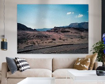 Mine de cuivre, vallée de Timna, Israël