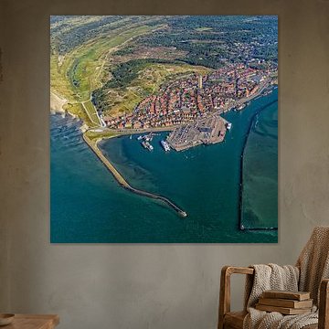 Dorp en haven Terschelling