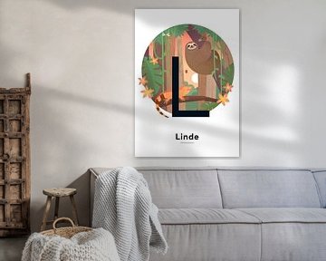 Name Poster Linde