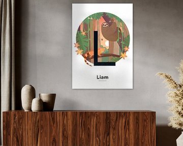 Name Poster Liam by Hannahland .