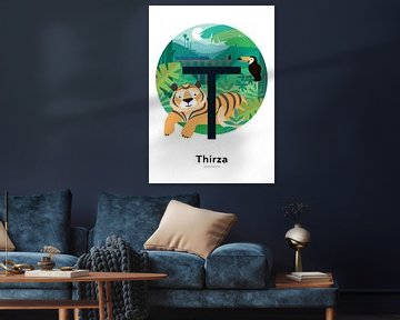 Affiche nominative Thirza