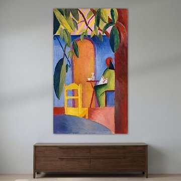 Turks Café, August Macke