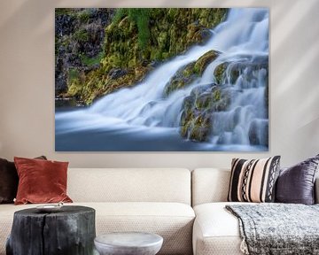 Close Up Waterfall by Leontine van der Stouw