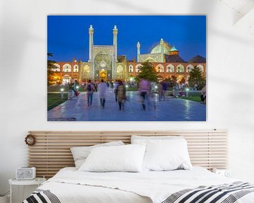 Moskee van de sjah in Isfahan van Jeroen Kleiberg