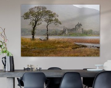 Kilchurn Castle, Glencoe Schottland von Ab Wubben