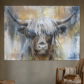 Hochlandkuh I von Atelier Paint-Ing