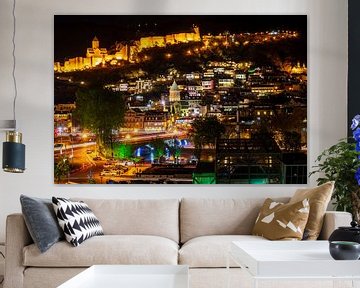 Panorama Tbilisi van Jeroen Kleiberg