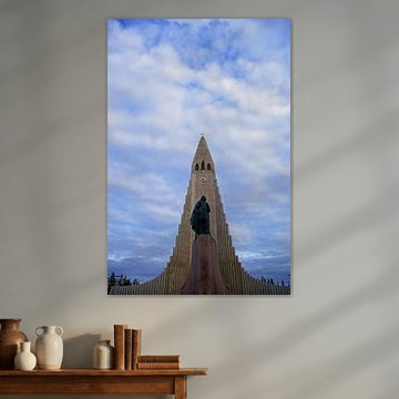 Hallgrímskirkja in Reykjavik, Iceland