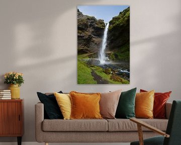 IJsland, een verstopte waterval in het zuiden van Discover Dutch Nature