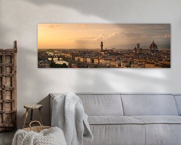 Panorama van Florence van Robin Oelschlegel