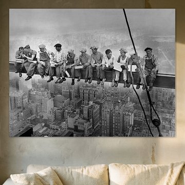 Lunch atop a Skyscraper by Vintage Afbeeldingen