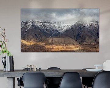Mountains near Longyearbyen by Cor de Bruijn Photography