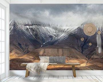 Mountains near Longyearbyen by Cor de Bruijn Photography