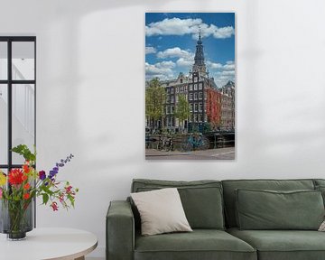 I love Amsterdam van Foto Amsterdam/ Peter Bartelings