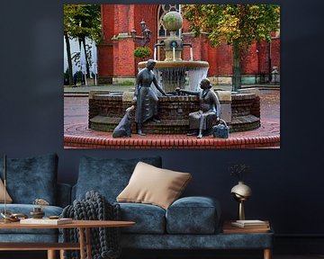 fountain figures