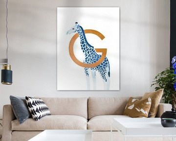 G - Giraffe van Goed Blauw