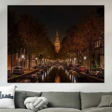 Ein ruhiger Herbstabend in Amsterdam