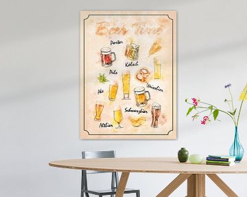 bier van Printed Artings