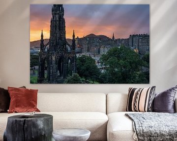 Edinburgh bei Sonnenaufgang von Thea.Photo