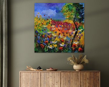 Zomerbloemen van pol ledent