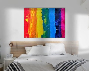 Regenbogenfarben Malerei