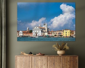 Blick auf die Kirche Santa Maria del Rosario in Venedig von Rico Ködder