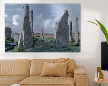 Standing stones by Wim Mourits