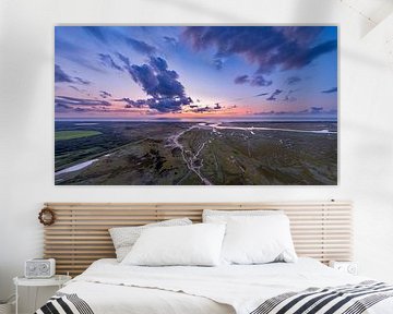 The Slufter Texel Sunset by Texel360Fotografie Richard Heerschap