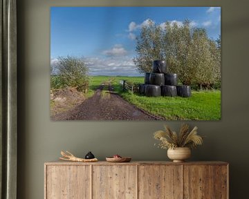 Statue de polder au hameau De Donk sur Beeldbank Alblasserwaard