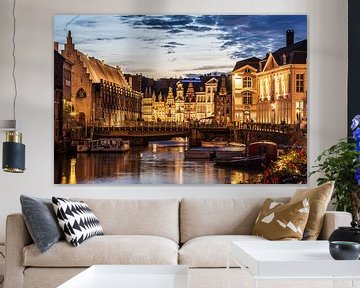 Historische binnenstad Gent van Jeroen Kleiberg