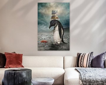 Der traurige Pinguin