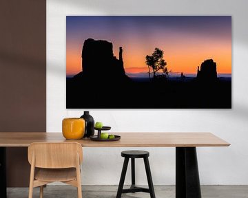 Sonnenaufgang im Monument Valley, USA