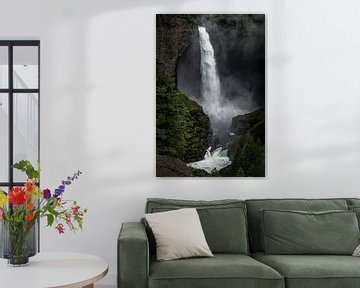 Wasserfall Helmcken, British Columbia von Leon Brouwer