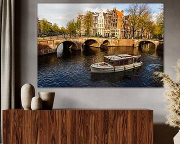 Kanäle in Amsterdam von Kevin Nugter