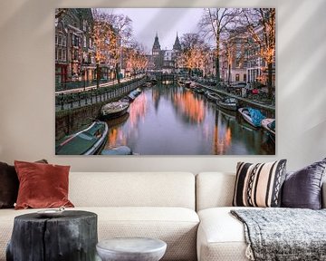 Spiegelgracht in Amsterdam van Romy Oomen