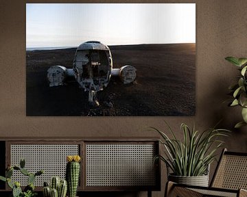 IJslands vliegtuigwrak van Bastis Photos