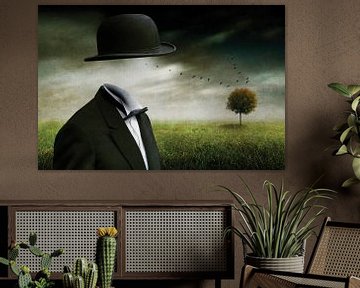 Treffen mit R. Magritte von Ben Goossens